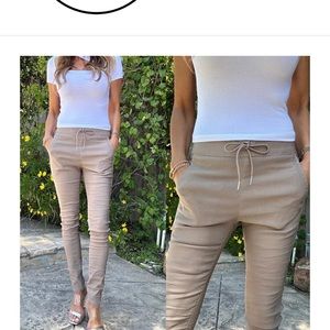 Bevy Flog herringbone pants